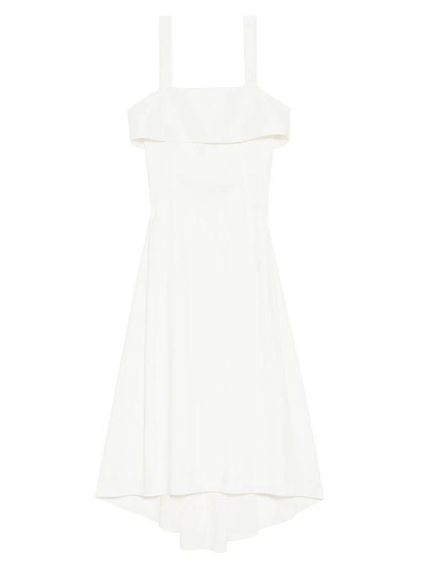 Theory Linen Blend Midi Dress 4