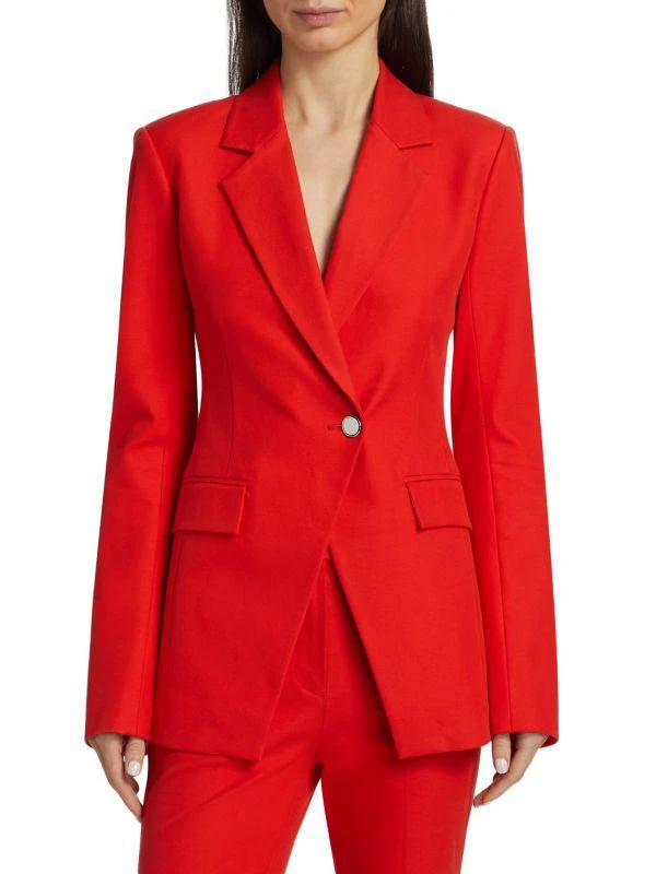 Derek Lam Noah Single-Breasted Cotton-Blend Jacket 1