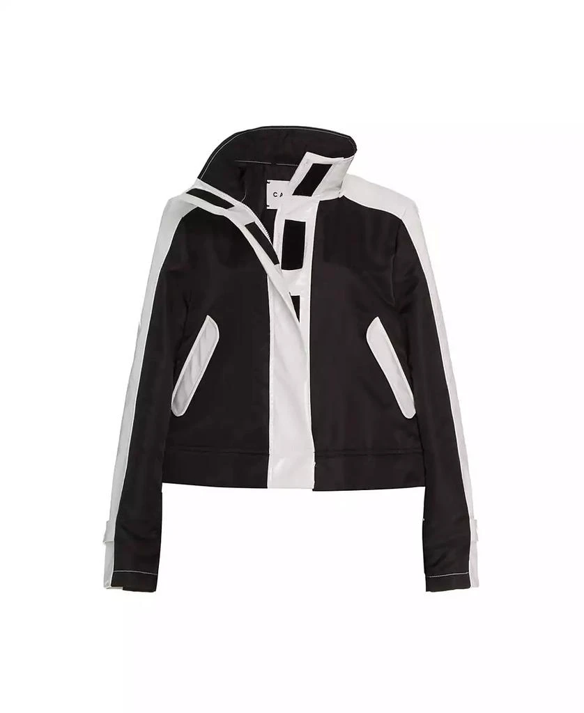 CAALO Women
s WATER-RESISTANT CONVERTIBLE SUSTAINABLE RAINCOAT 3