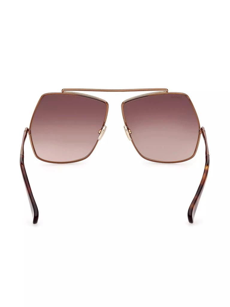 Max Mara Elsa 64MM Geometric Sunglasses 6
