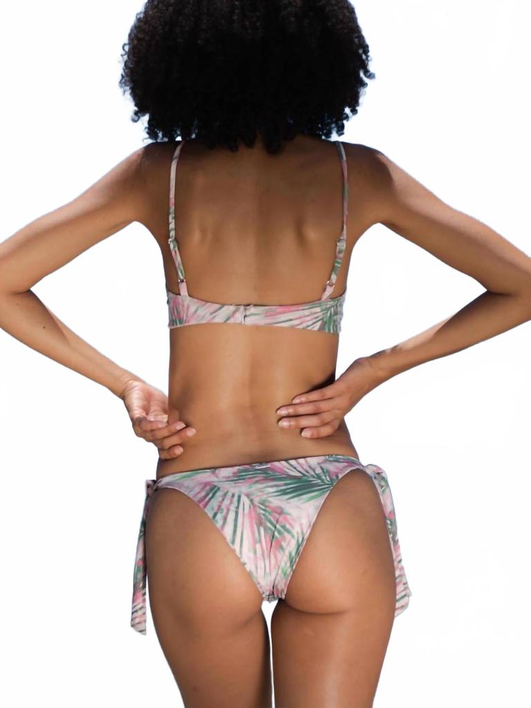 LVHR Kiera Bra Top In Palm Print