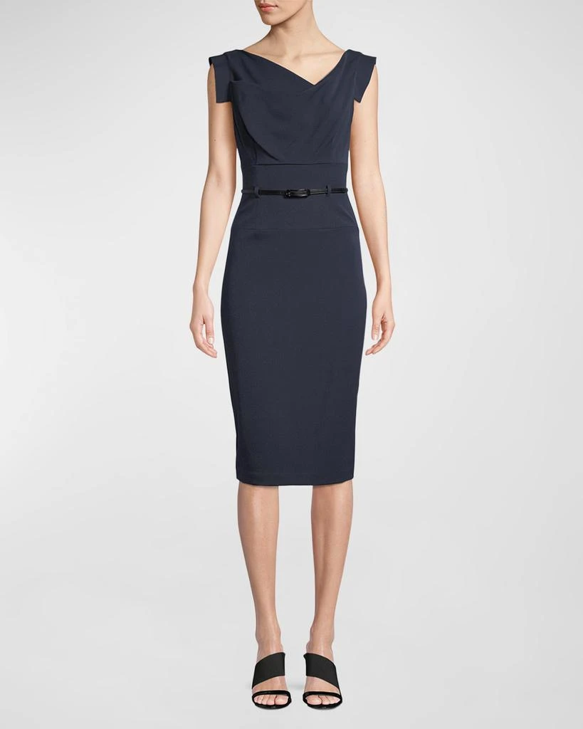 Black Halo Jackie O Sleeveless Sheath Dress 1