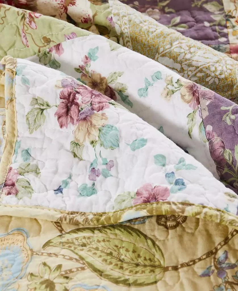 Macy's Blooming Prairie Authentic Patchwork 5 Piece Quilt Set 4