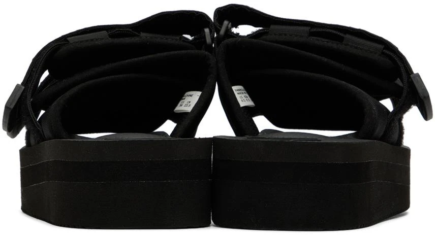 Suicoke Black MOTO-VPO Sandals 2