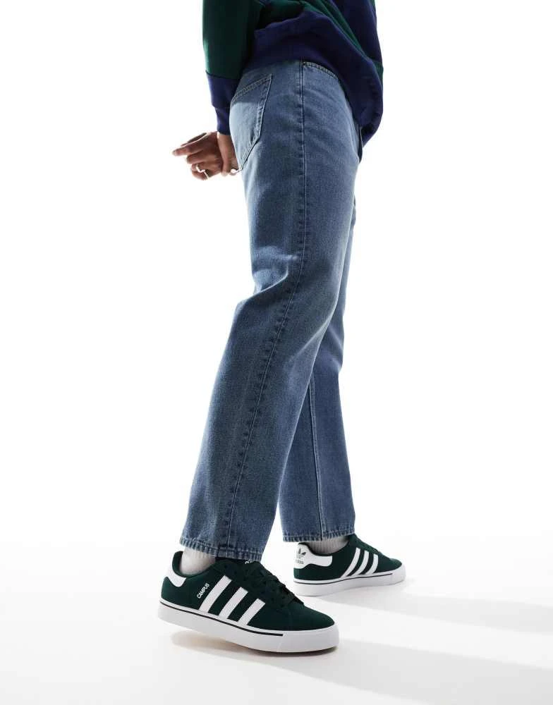 Adidas adidas Originals Campus Vulc trainers in dark green 5
