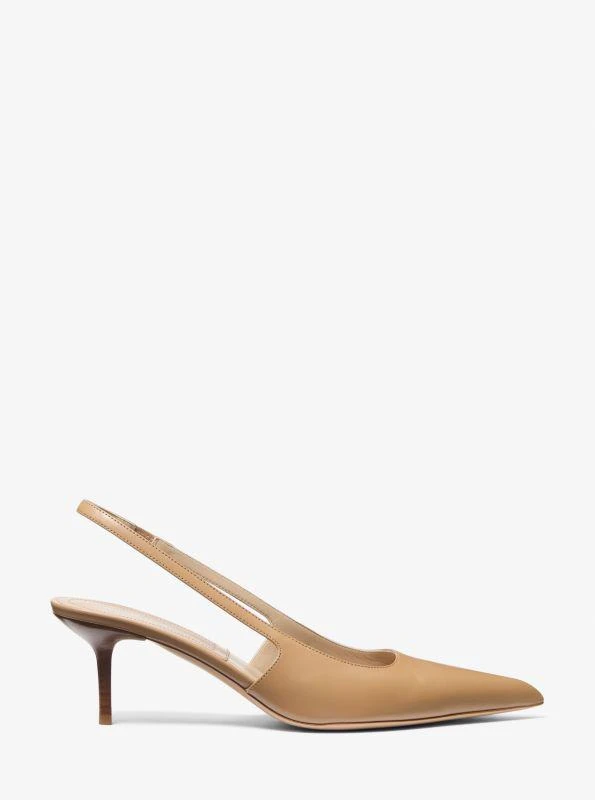 Michael Kors Emma Leather Slingback Pump 2