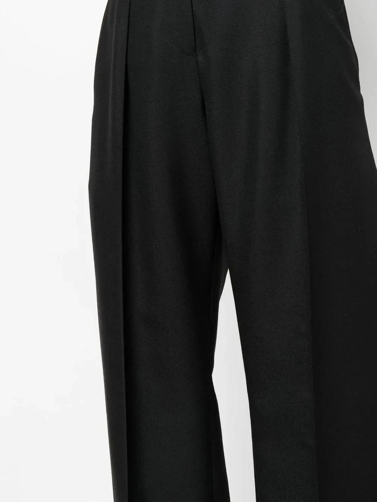 Salvatore Ferragamo Ferragamo High-Waisted Wide-Leg Trousers 1