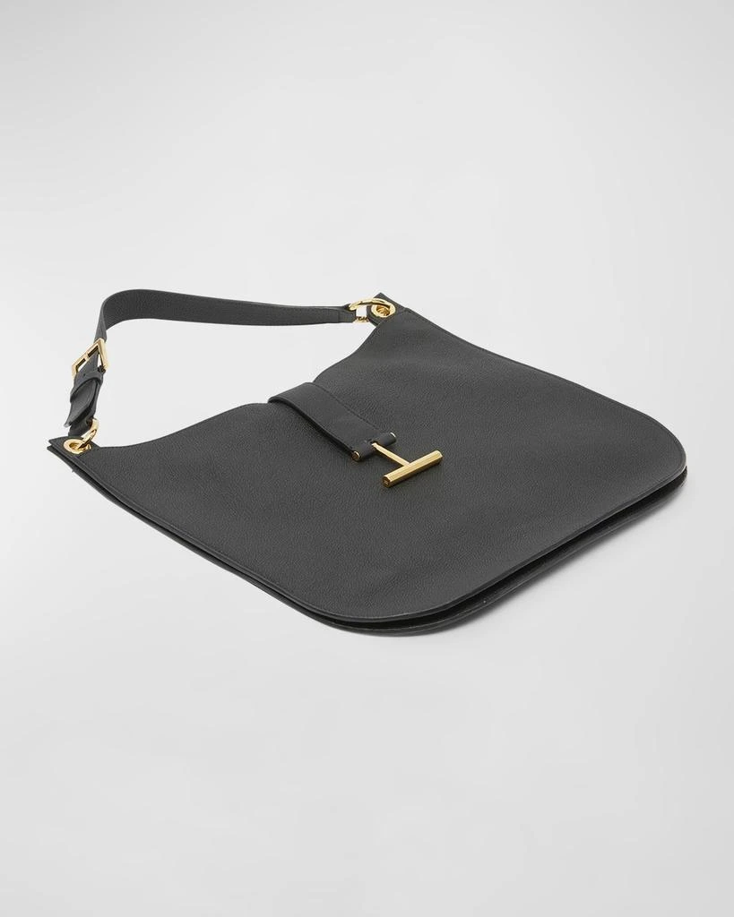 Tom Ford Tara Large Hobo Crossbody in Grained Leather 8