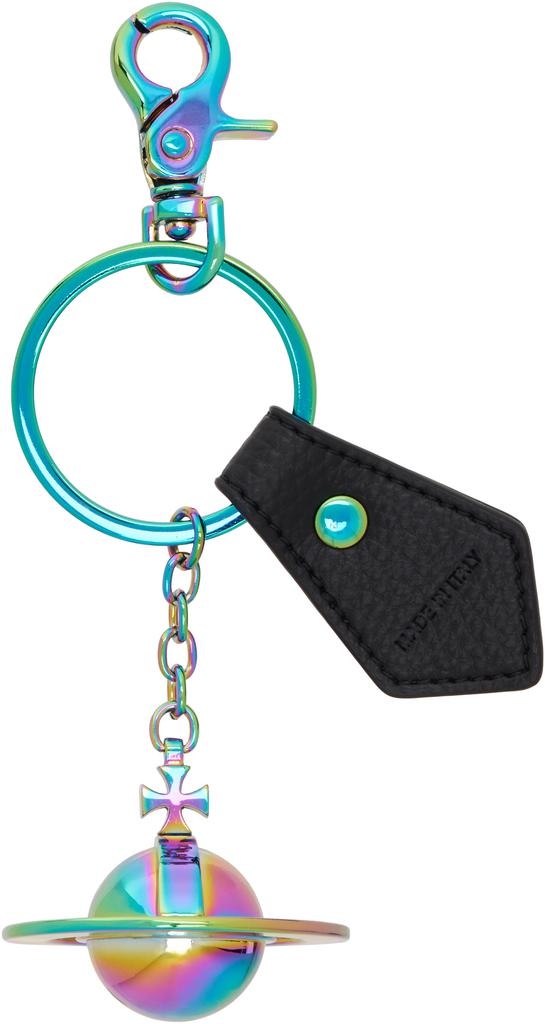 Vivienne Westwood Gunmetal Hammered Orb Keychain - Compare