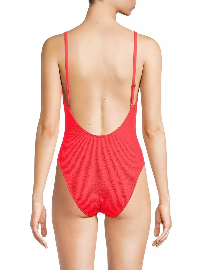 Lilly Pulitzer Alizee Crinkled One-Piece Swimsuit 5