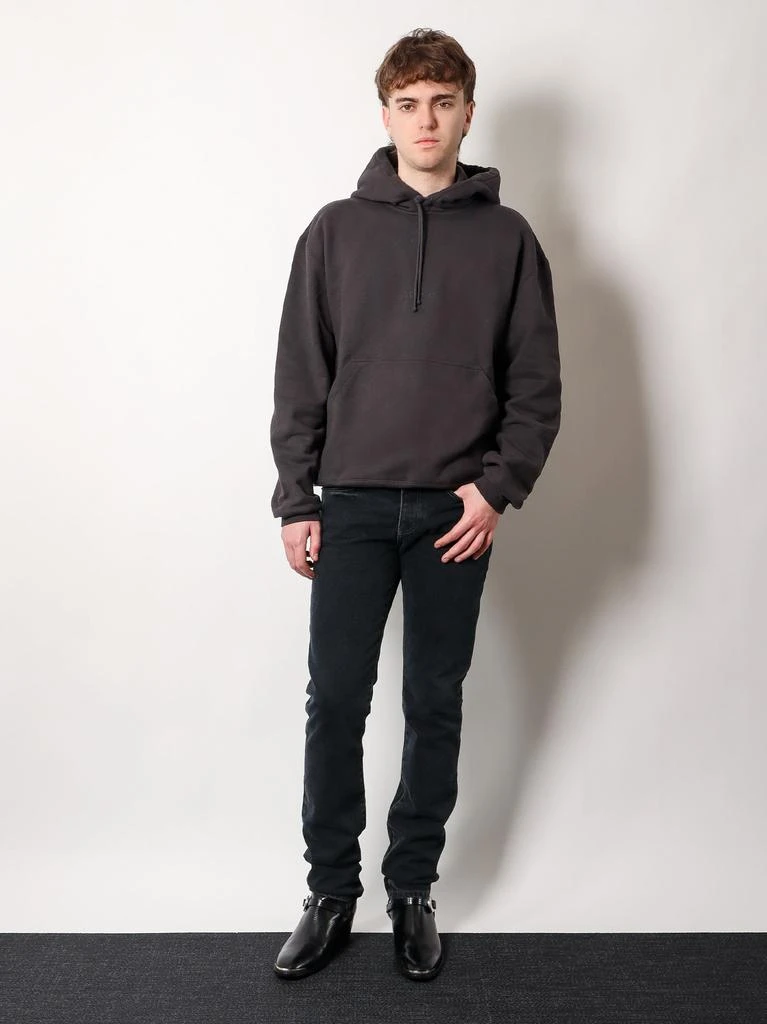 Yves Saint Laurent Organic cotton sweatshirt with frontal logo embroidery 2