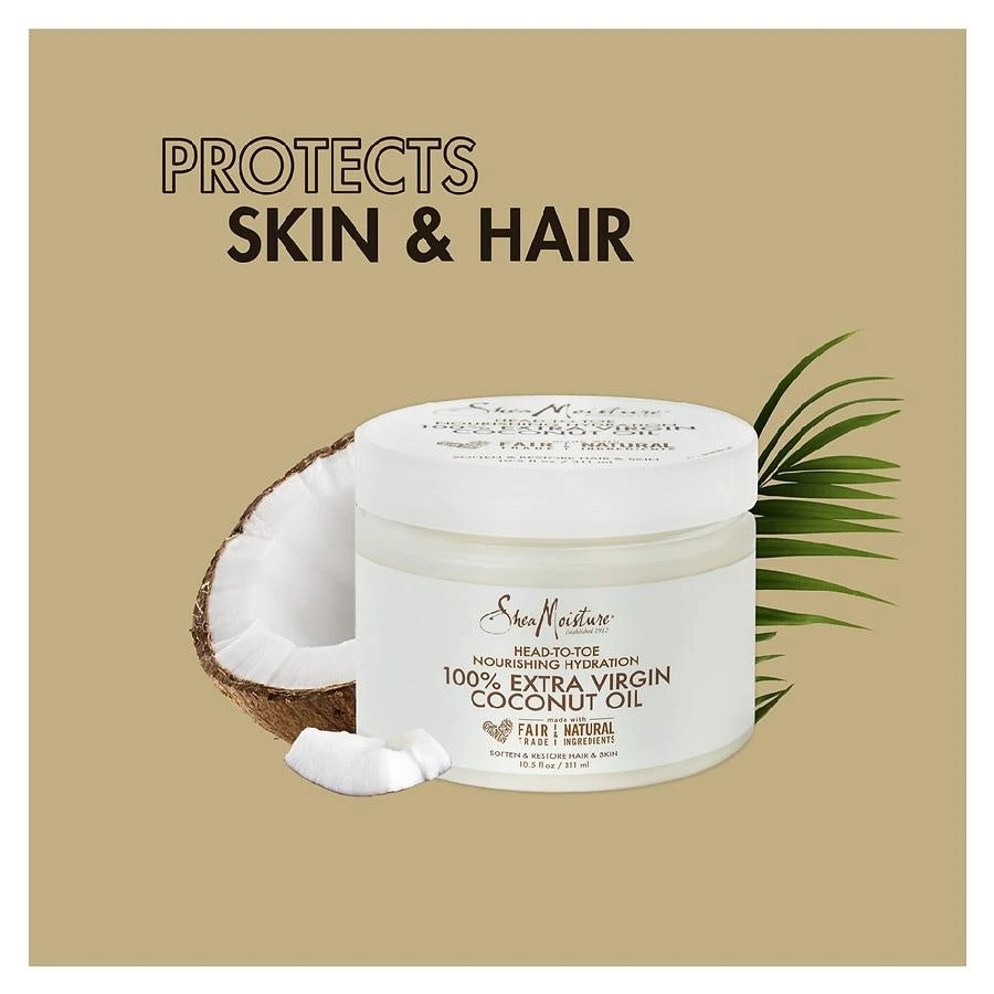 SheaMoisture Head-to-Toe Nourishing Hydration, 100% Virgin Coconut Oil 5