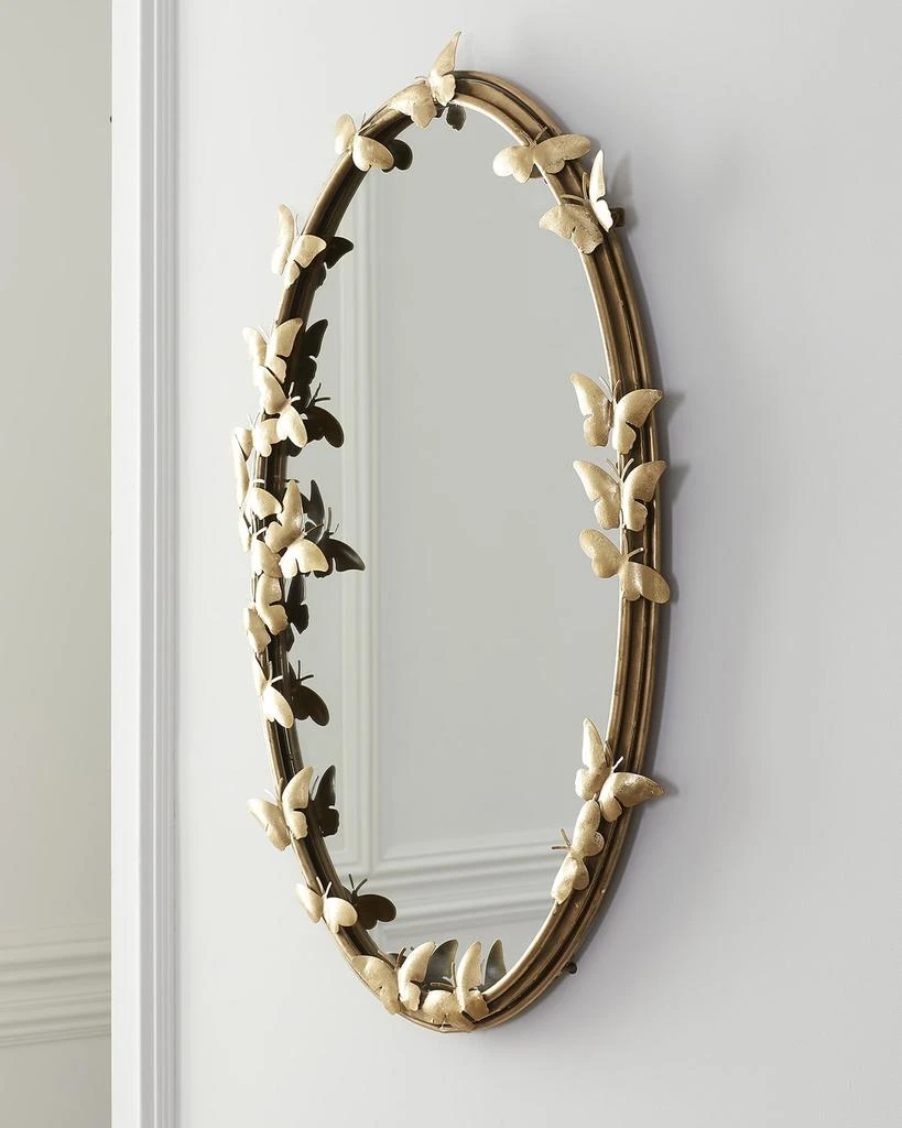 Jamie Young Oval Butterfly Mirror 1