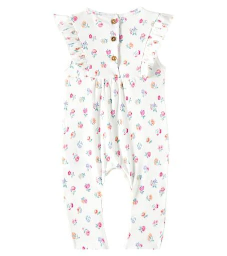 Louise Misha Baby Kathleen cotton-blend jersey jumpsuit 2