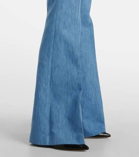 Gabriela Hearst Rhein high-rise flared jeans 5