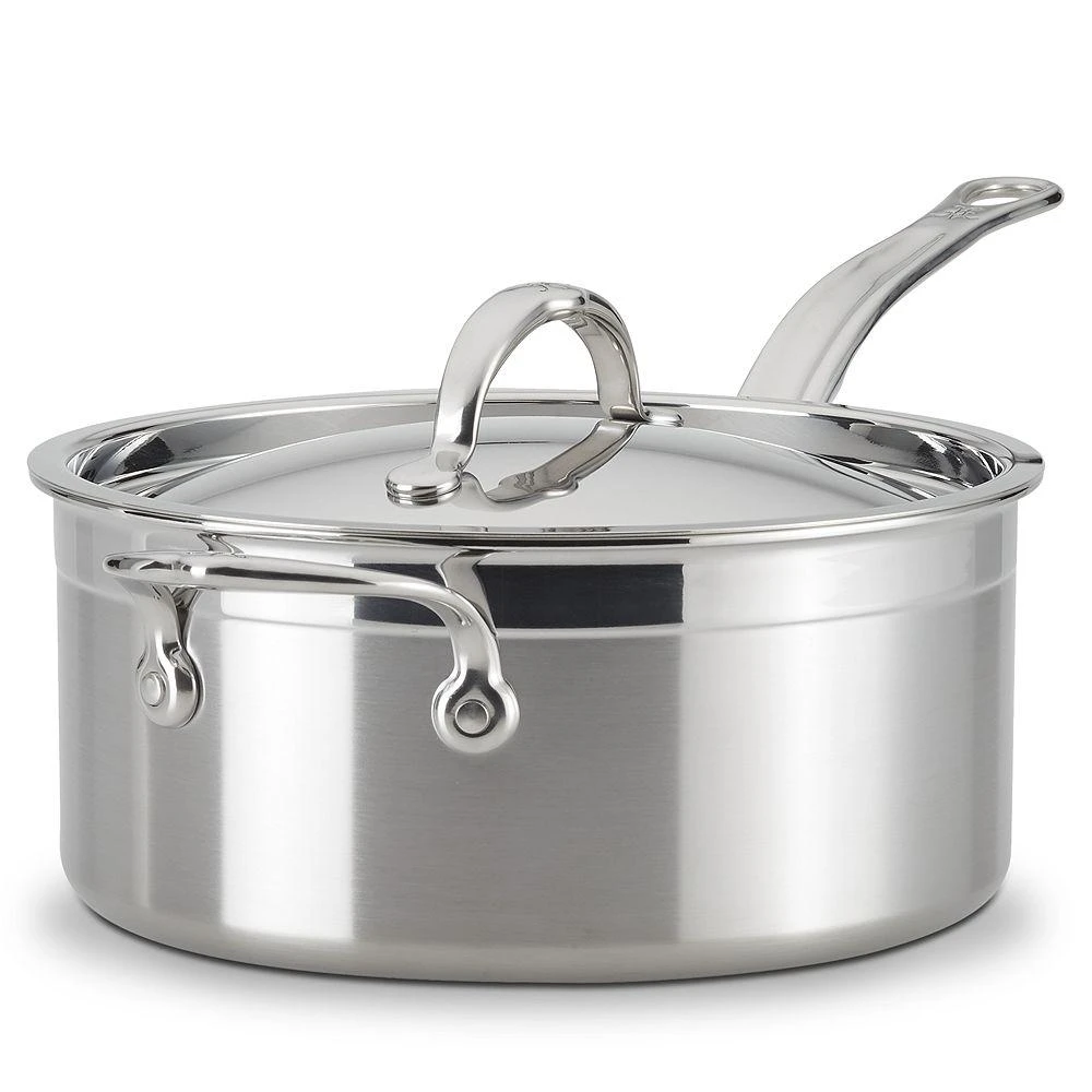 Hestan ProBond® Forged 4-Quart Professional Clad Stainless Steel Saucepan with Lid 4