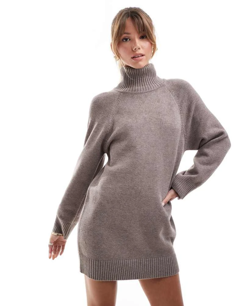 Shop Cotton On ultra luxe roll neck knit mini dress in acorn marle on Sale at BeyondStyle Get 70% Off Cotton On ultra luxe roll neck knit mini dress in acorn Shop Cotton On ultra luxe roll neck knit mini dress in acorn marle on Sale at BeyondStyle Get 70% Off Cotton On ultra luxe roll neck knit mini dress in acorn