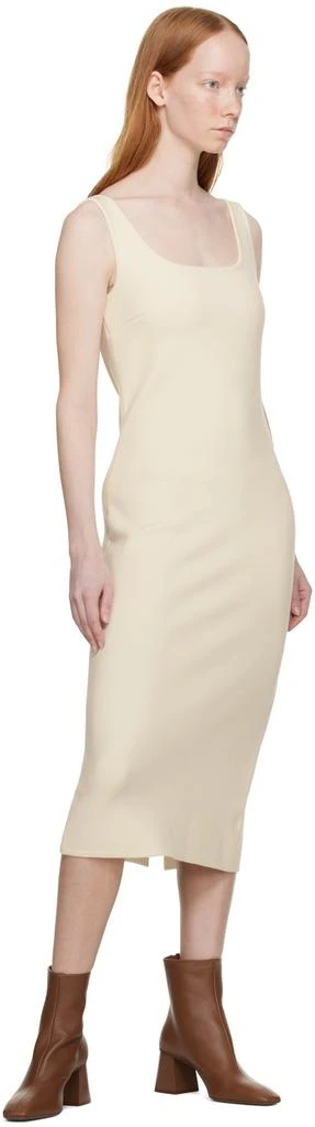 Max Mara Off-White Onagro Midi Dress 4