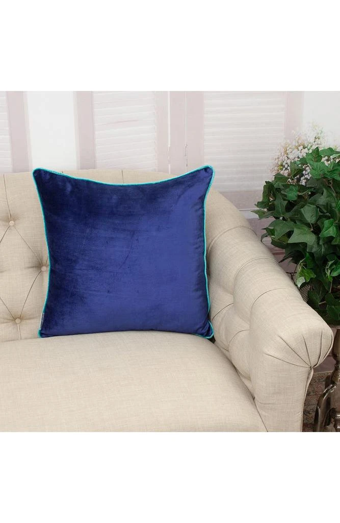 Parkland Khole Transitional Blue Throw Pillow 6