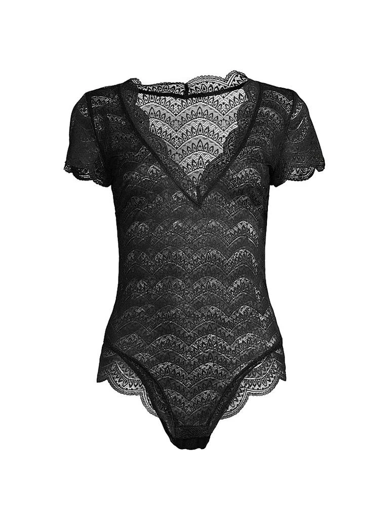 Simone Pérèle Karma Scalloped Lace Bodysuit 1