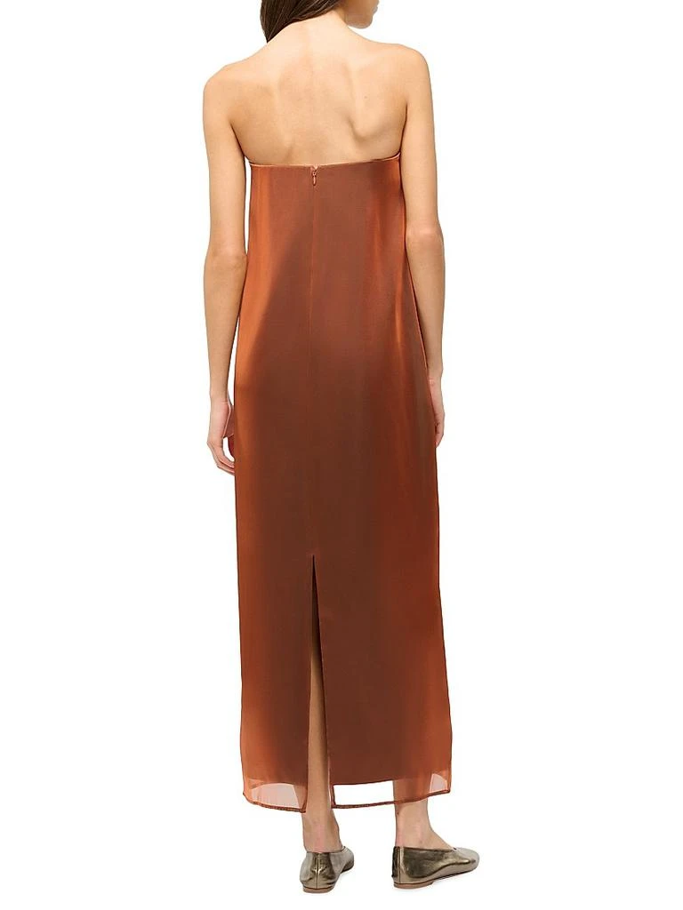 Staud Casey Strapless Maxi Dress 4