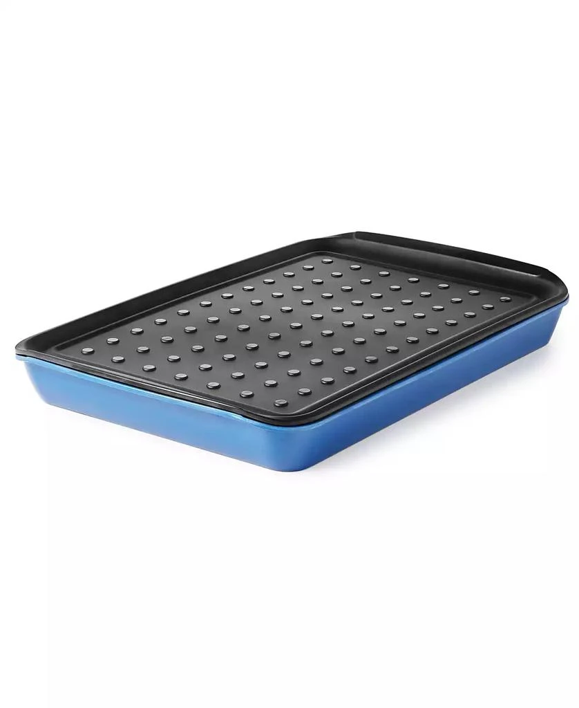 The Cellar Melamine Prep & Serve Tray Blue 3