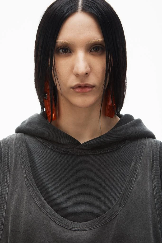 Alexander Wang oversize triple-layer unisex hoodie in cotton 5