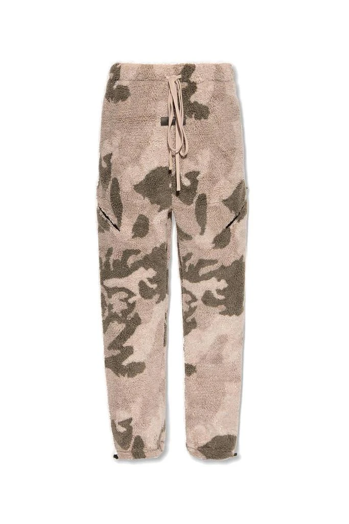Essentials Fear Of God Essentials Camouflage Printed Fleece Trousers 1