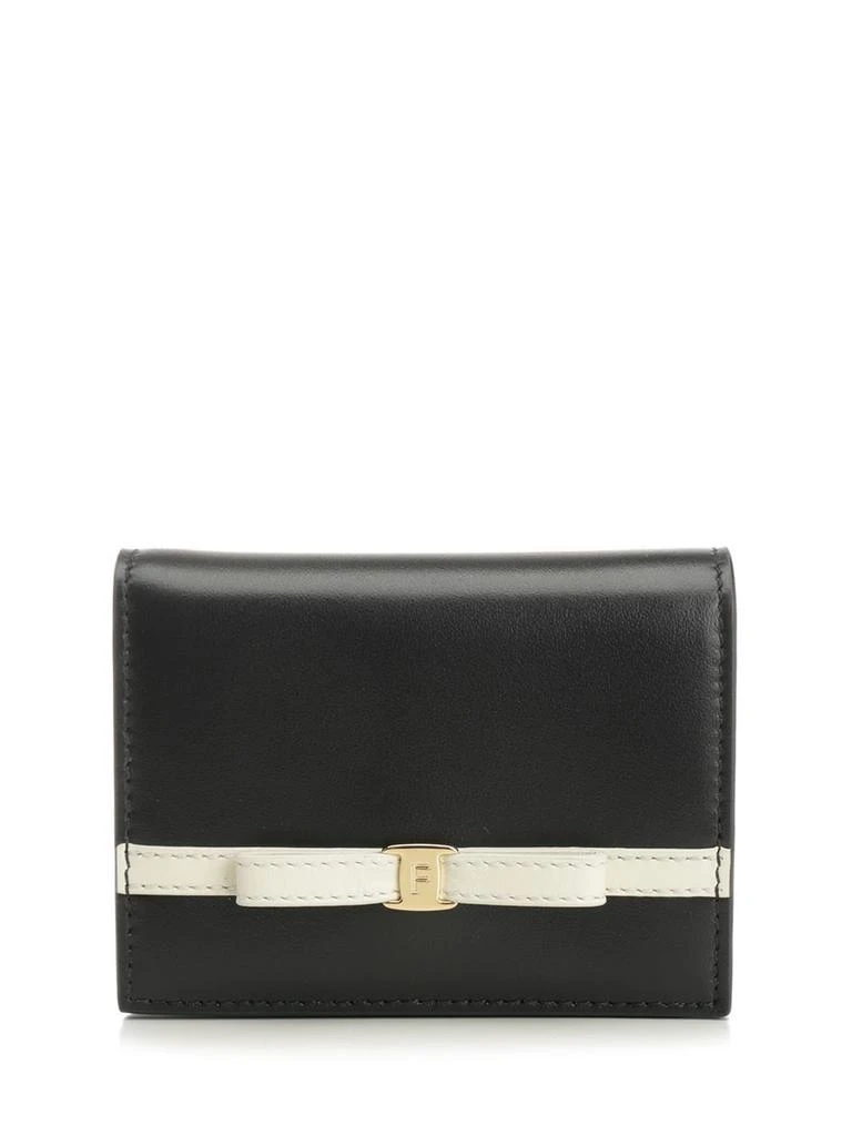 Salvatore Ferragamo Ferragamo Bow Detailed Folded Wallet 1