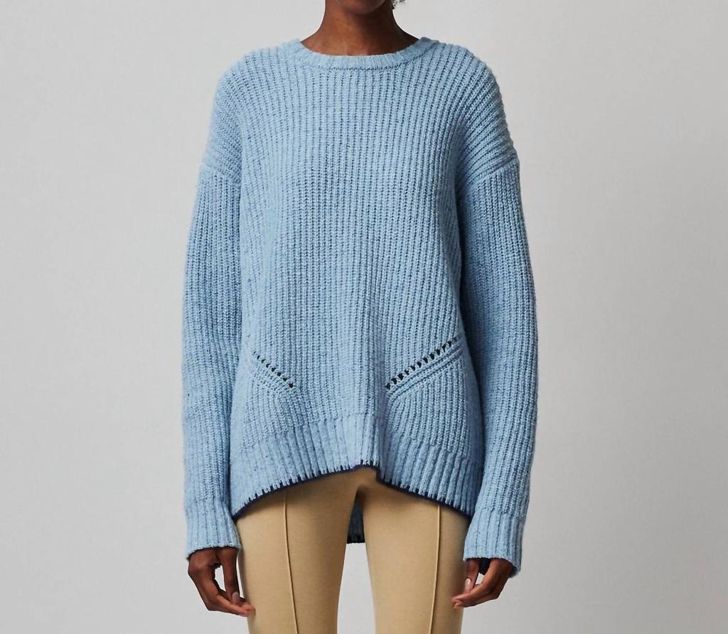 ATM MERINO BLEND CREW NECK SWEATER