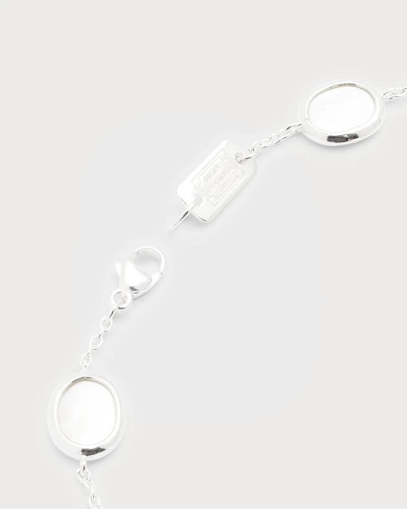 Ippolita Mini Oval Slice Chain Bracelet in Sterling Silver 4