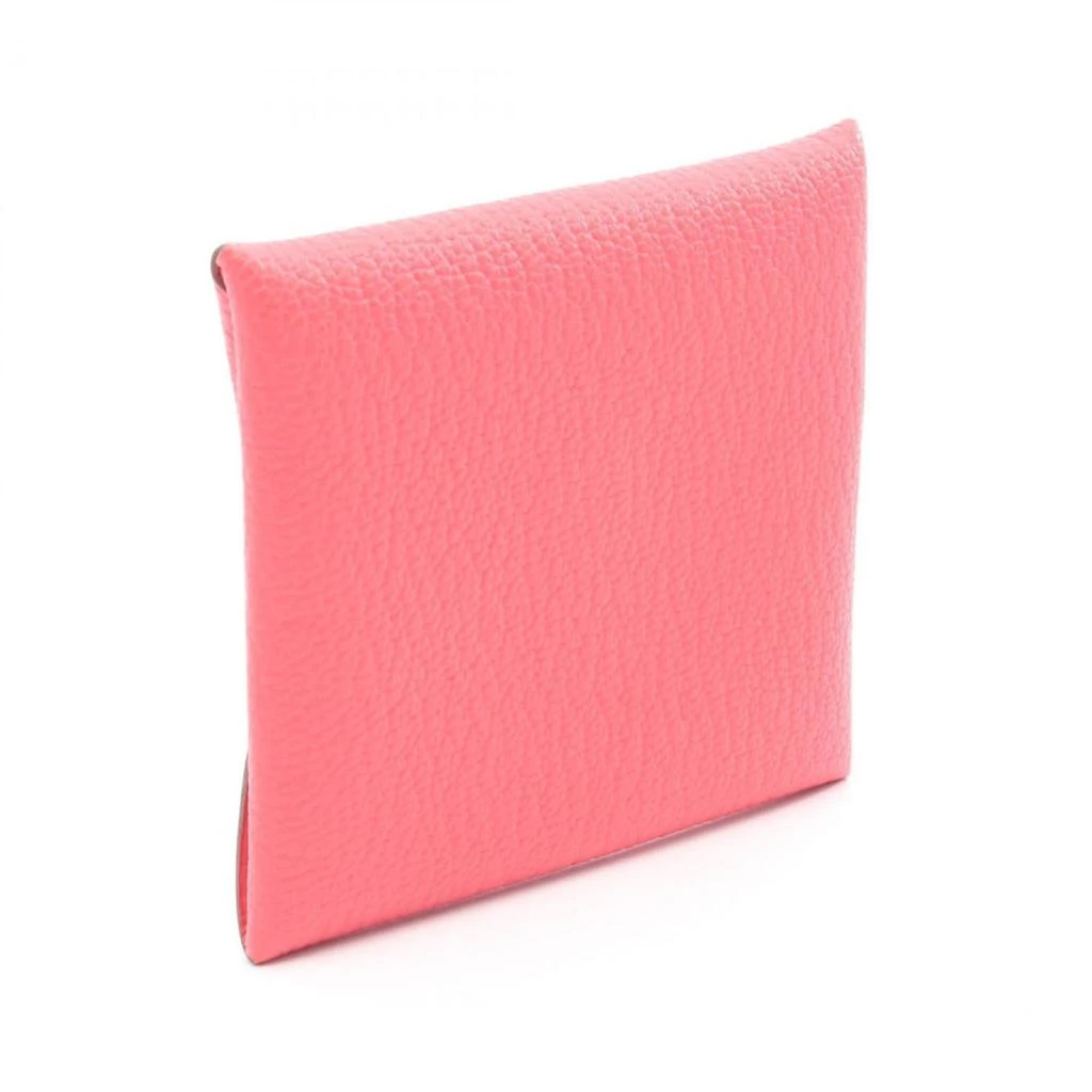 Hermes Chevre Leather Coin Purse/Coin Case (Pre-Owned) 2