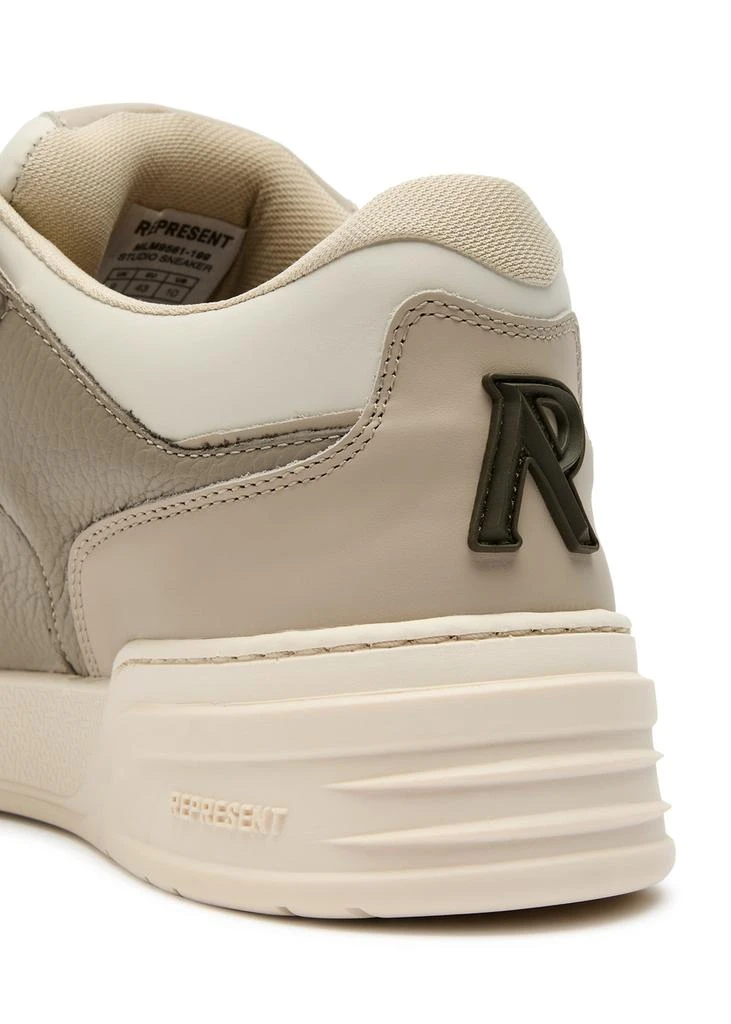 Represent Studio panelled leather sneakers 4