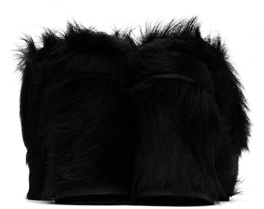 Eckhaus Latta Black Platform Mules 2