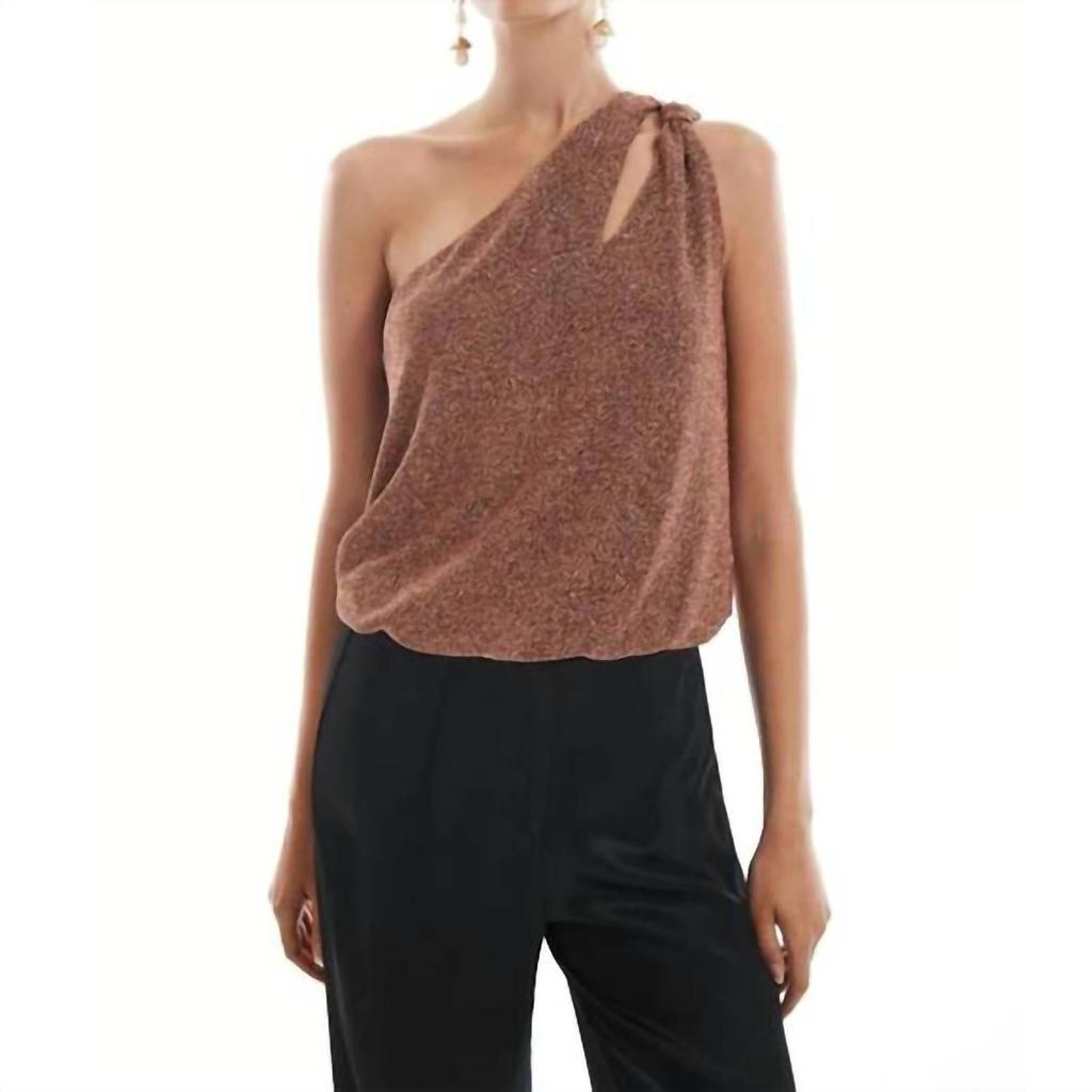 krisa Krisa - Tie One Shoulder Tank