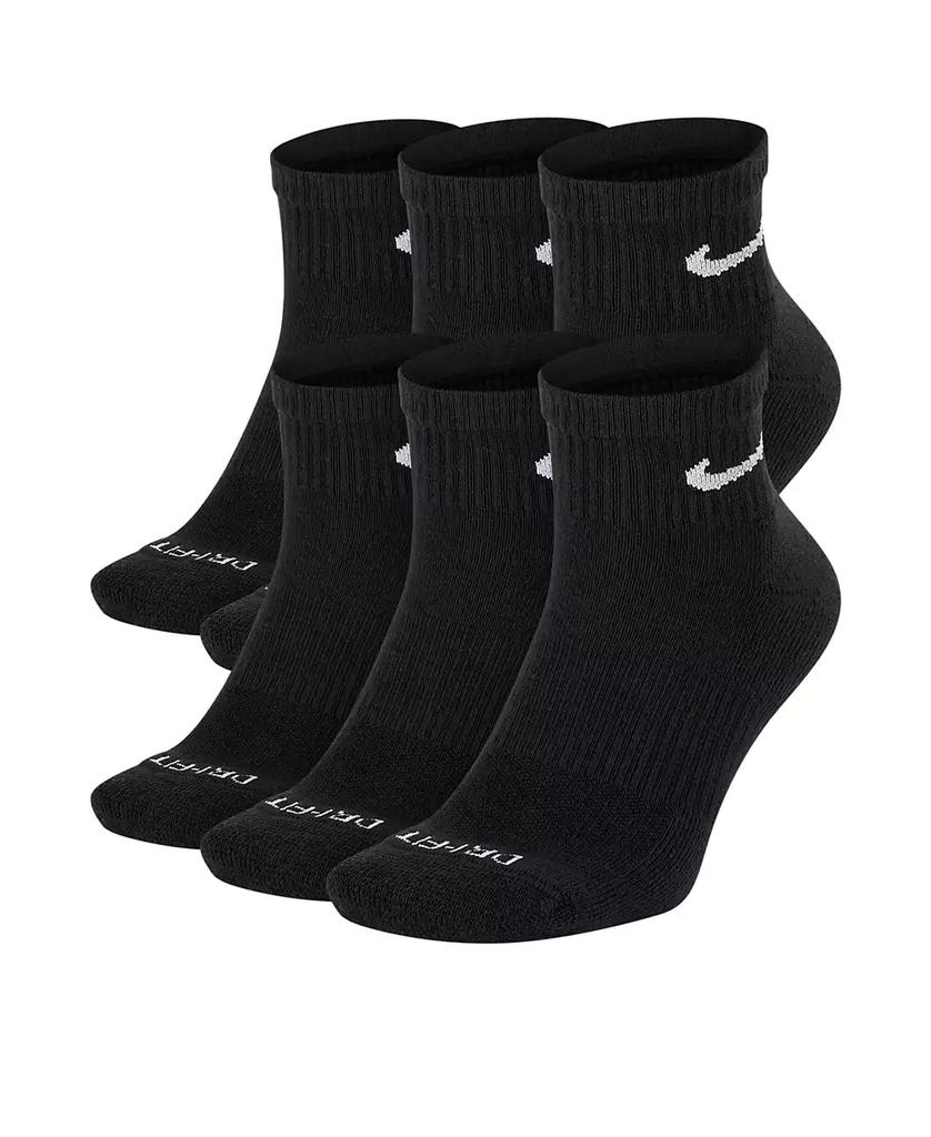 NIKE Unisex 6-Pk. Dri-FIT Quarter Socks