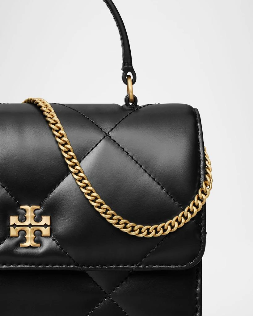 Tory Burch Kira Mini Quilted Leather Top-Handle Bag 5