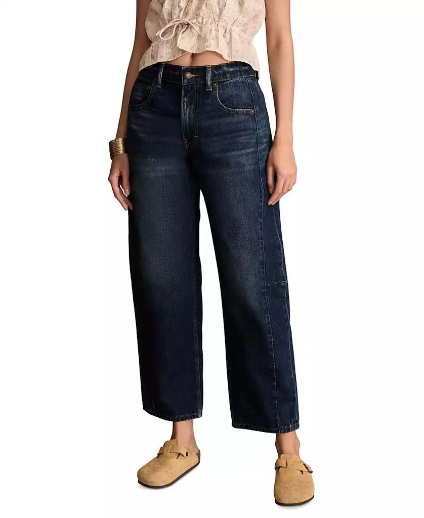 Lucky Brand Women's High-Rise Barrel-Leg Jeans 2