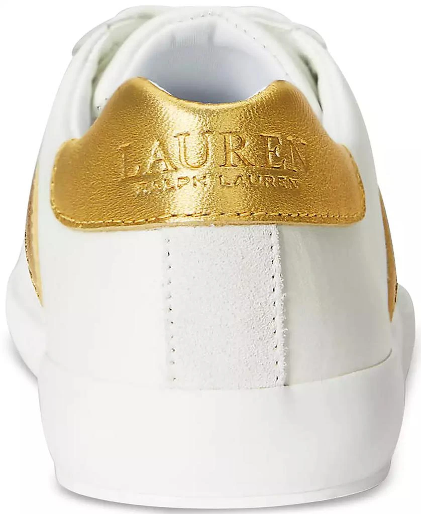 Ralph Lauren Women
s Braylee Round Toe Sneakers 3