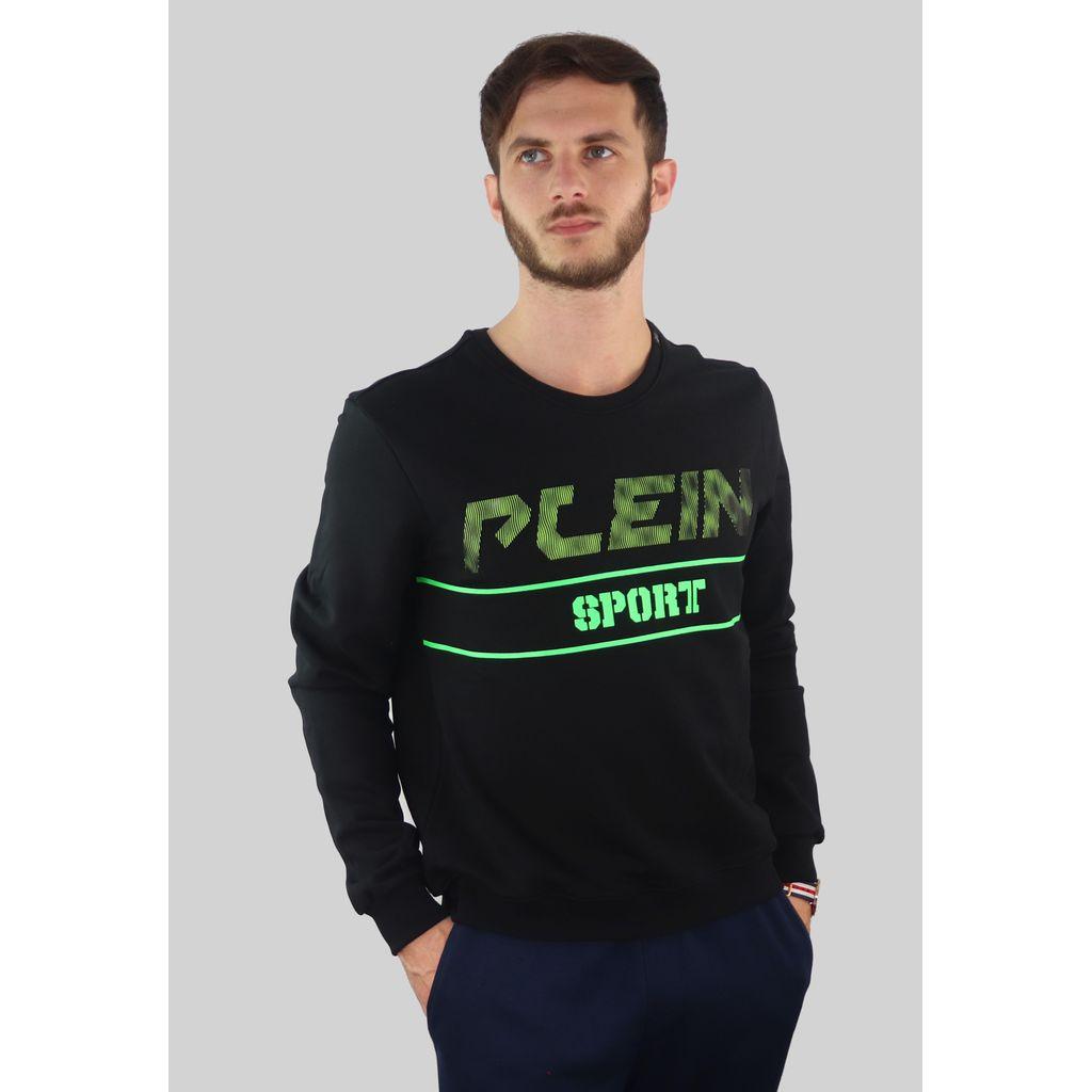 Plein Sport Sweatshirts Black Men