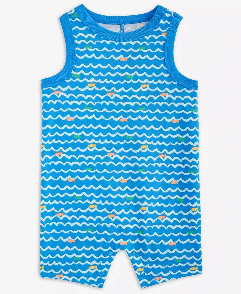First Impressions Baby Boys Swimming Fish Printed Sunsuit, Exclusively at Macy's 1