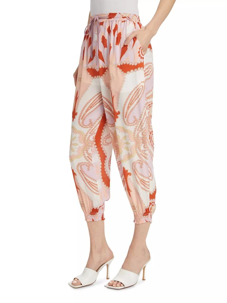 Carolina K Genie Abstract Cropped Pants 4