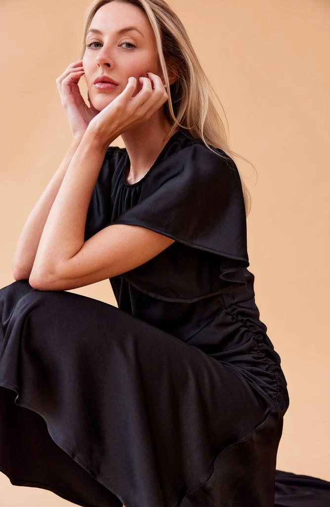 Shop Flutter Sleeve Asymmetric Hem Dress on Sale at BeyondStyle – Get 78%  Off Flutter Sleeve Asymmetric Hem Dress with Limited-Time Flash Deals,  Exclusive Discounts, and Special Offers. Enjoy Unbeatable Savings on