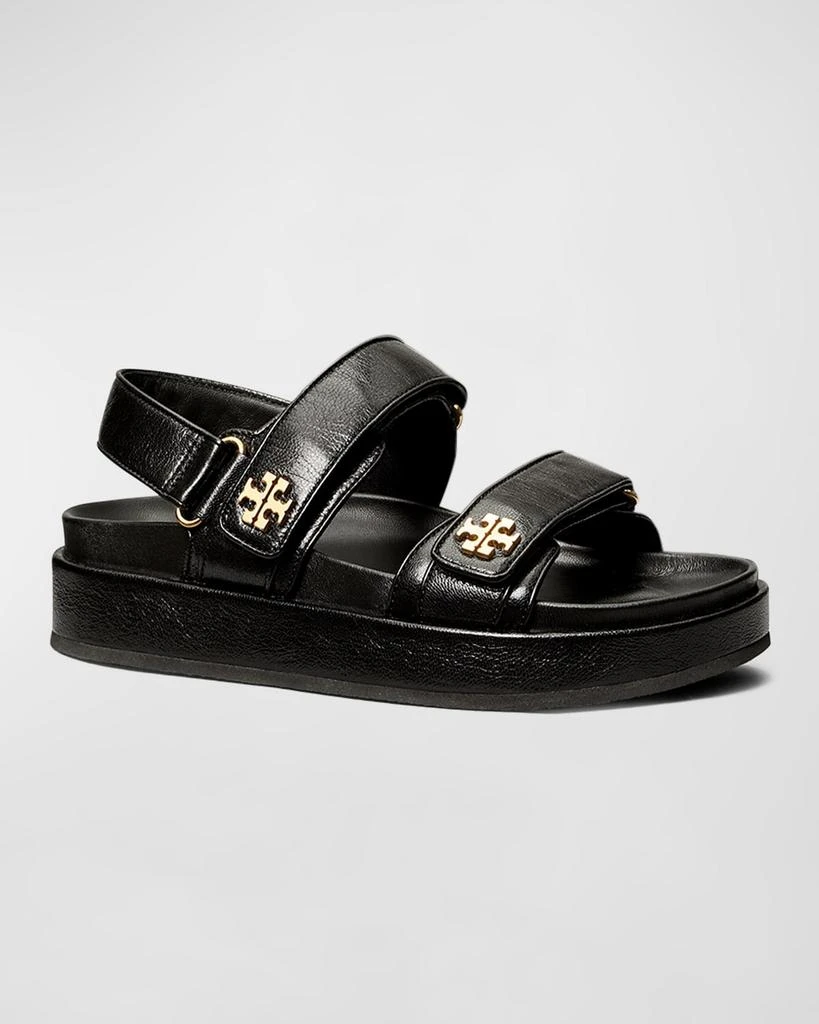 Tory Burch Kira Leather Dual-Band Sport Sandals 2