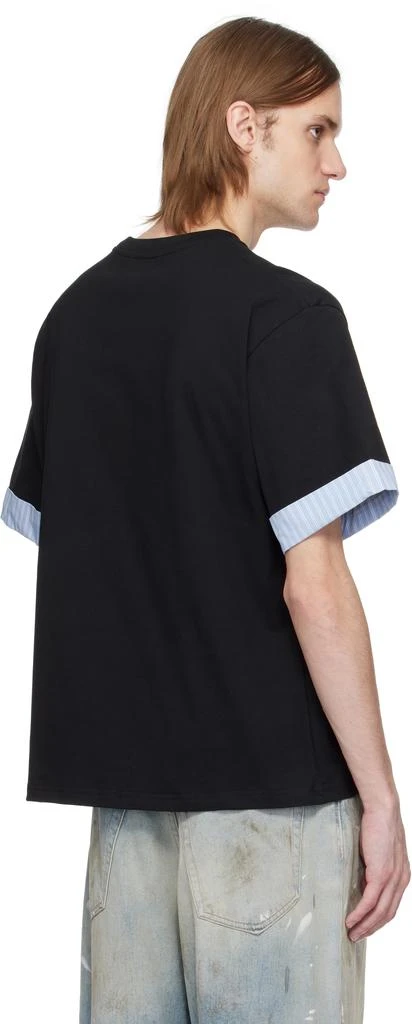 Charles Jeffrey Loverboy Black Turn Up T-Shirt 3
