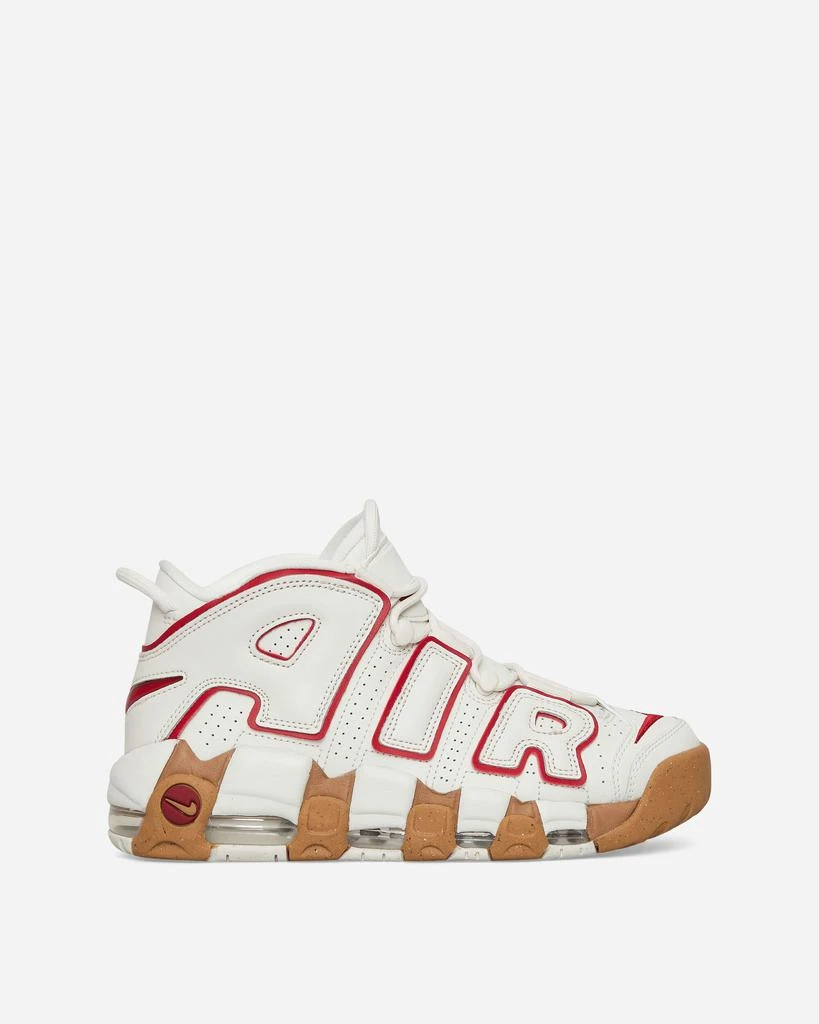 NIKE Women's Air More Uptempo Sneakers Phantom / Gym Red 1