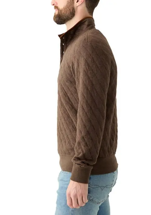 Ralph Lauren Quilted Double-Knit Jersey Pullover 3