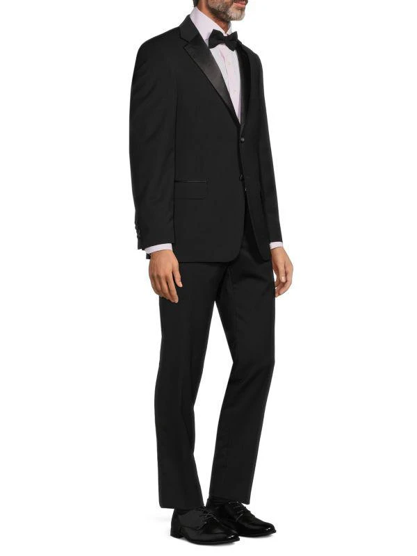 Saks Fifth Avenue Modern-Fit Notch Lapel Wool-Blend Tuxedo 3