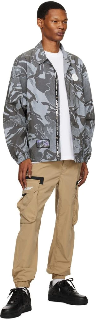 AAPE Gray Reflective Jacket 4