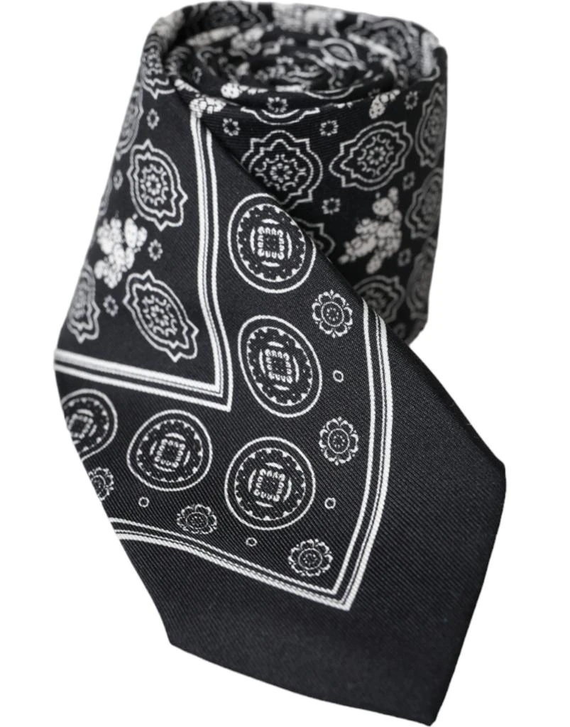 Dolce 
Gabbana 100%Silk Adjustable Men
s Tie 2